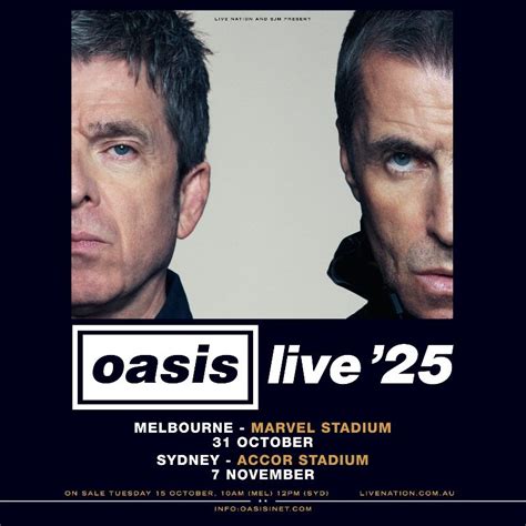 Oasis reunion will now happen with dates confirmed.